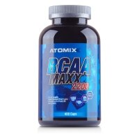 Незаменимые аминокислоты BCAA Maxx 2200 ATOMIXX 400 капс.