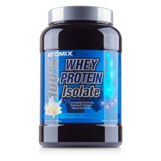 Сывороточный прoтеин 100 % Whey Protein Isolate ATOMIXX 900 гр